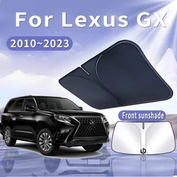 렉서스 GX 460 2010 ~ 2023 2018 접이식 자동차 선 바이저, 전면 앞유리 햇빛가리개, 단열 여름 냉각 자동차 액세서리