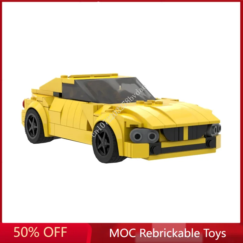 

222PCS MOC Speed Champions Folding Hard Top Convertible SportsCar Model Building Blocks Bricks Creative Assembly Kids Toys Gifts