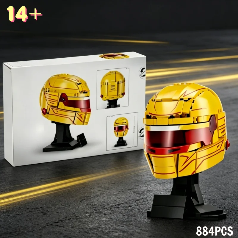 Model Kit Competition - 2026 New Yellow Racing Car Helmet