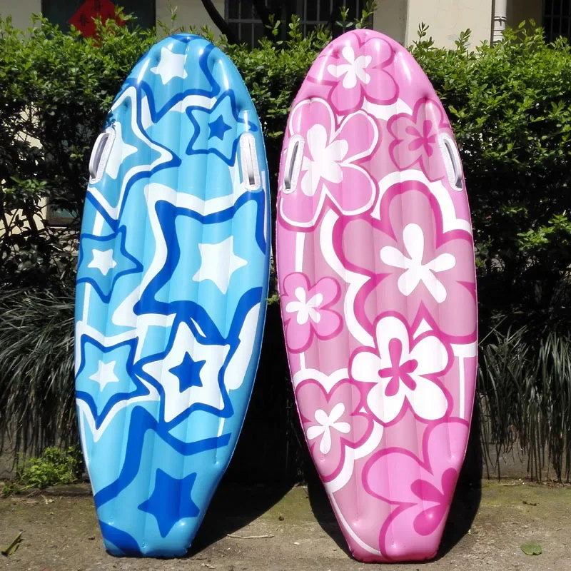 Children's Surfboards Are Available for Inflatable Water Toys Water Inflatable Floating Drainage Upper Board Floating Board