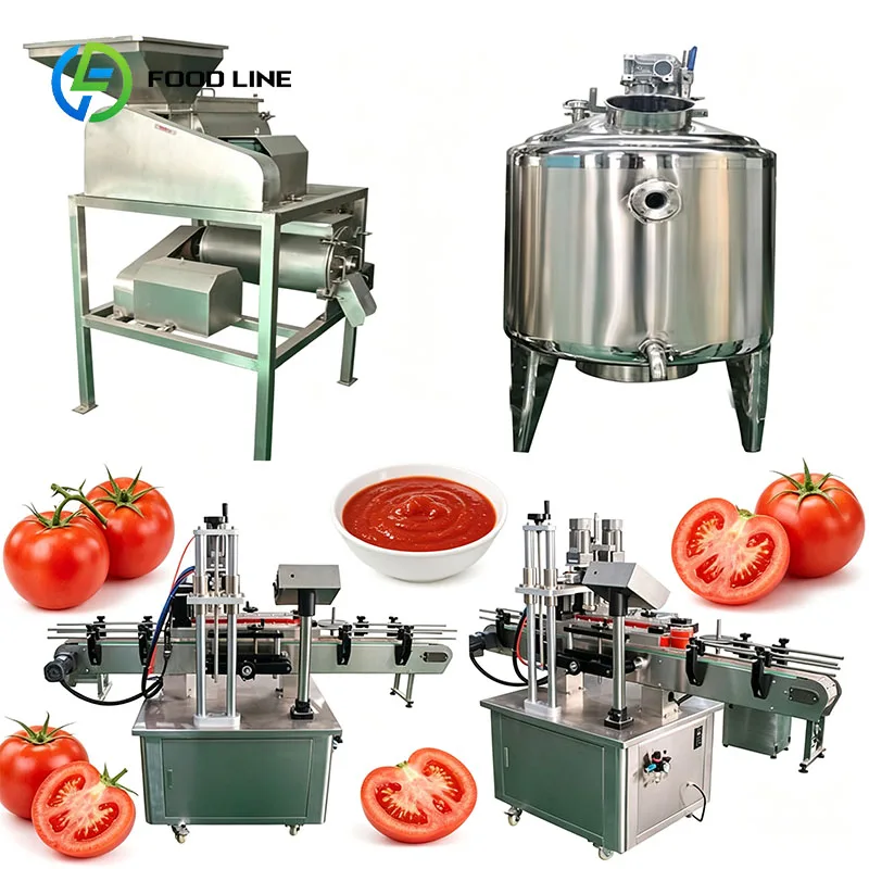 Tomato Tomato Sauce Machine Tomato Processing Equipment Production Line Ketchup Paste Puree Food Factory Customized - Aliexpress Deal