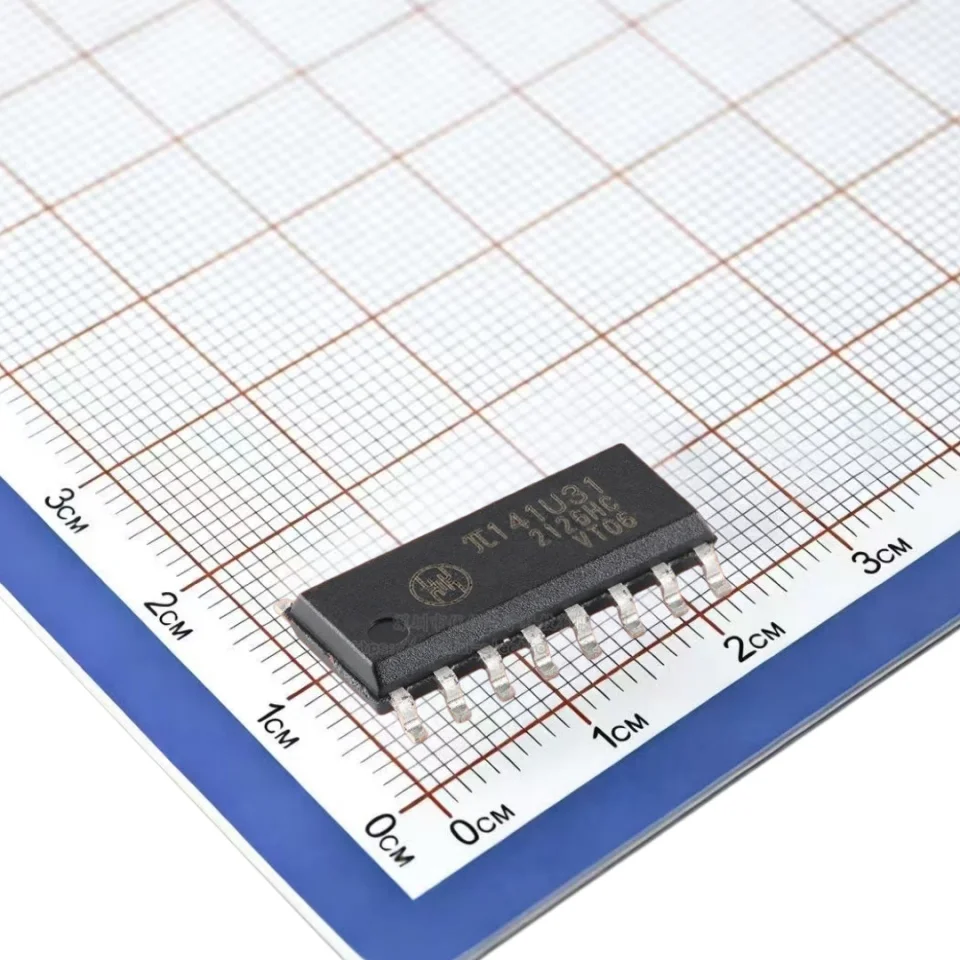 10PCS/original π 141U31 SOIC-16 enhanced ESD 3kVrms 150Kbps four channel digital isolator