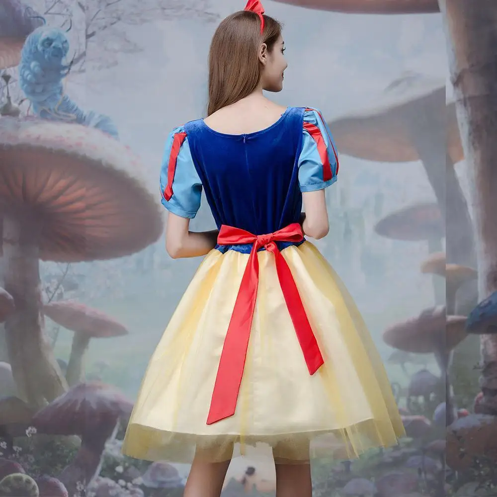 

Новый костюм на Хэллоуин 2014. Юбка Белоснежка. Детская одежда для выступлений. Женский сценический наряд для взрослых.