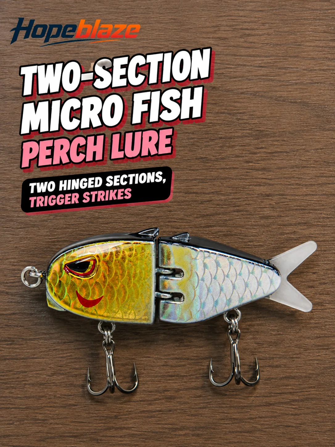Hopeblaze Mini Two-Joint Hard – Fishing Lure Popper recenzja i cena