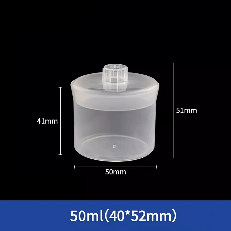 Plastic weighing bottle PP material sealed bottle solution sample bottle 20ml/30ml/50ml/70ml laboratory consumables ,1 pcs