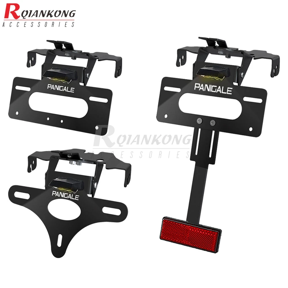 Motorcycle Rear License Plate Mudguard Bracket For Ducati Panigale V2 V4 S/S Corse/SP/SP2/R/Speciale/Superleggera 2018-2024