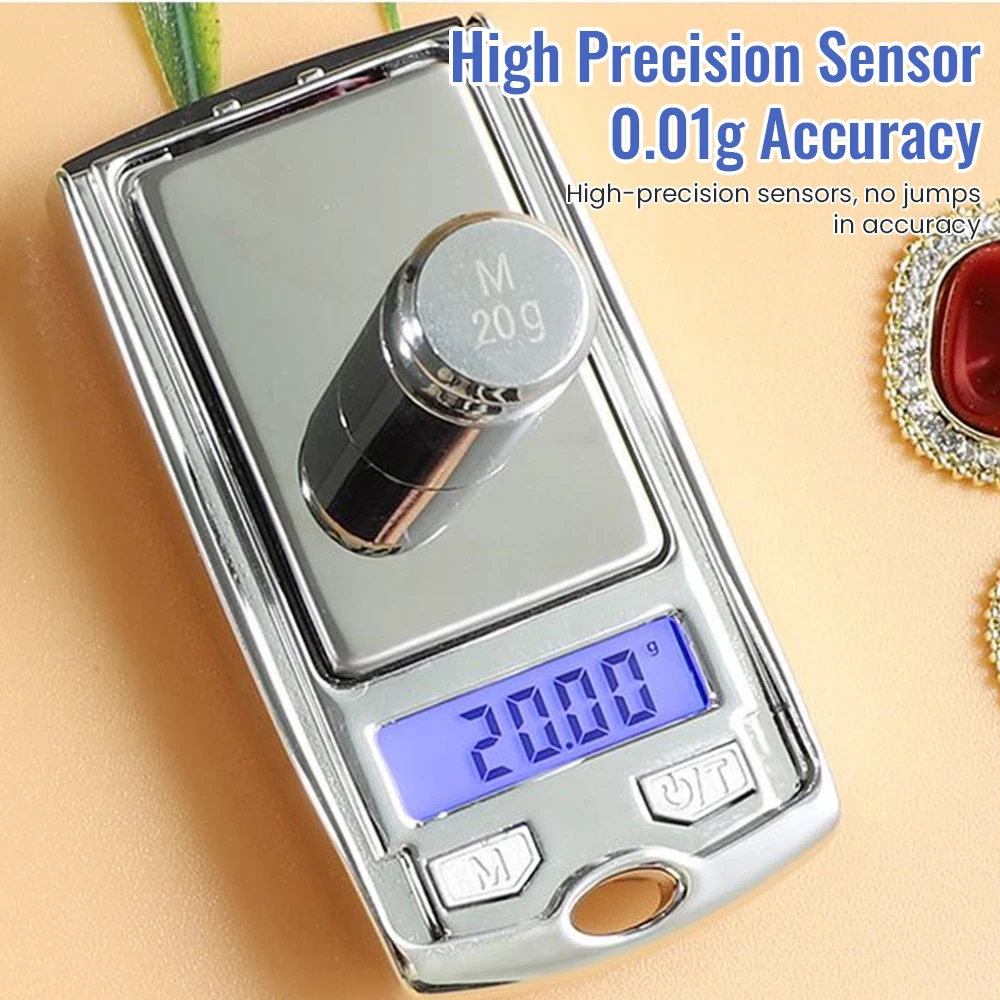 Jewelry Scale Creative Car Key Electronic Scale 0.01g Tea Scale Gift Pocket Mini Scale