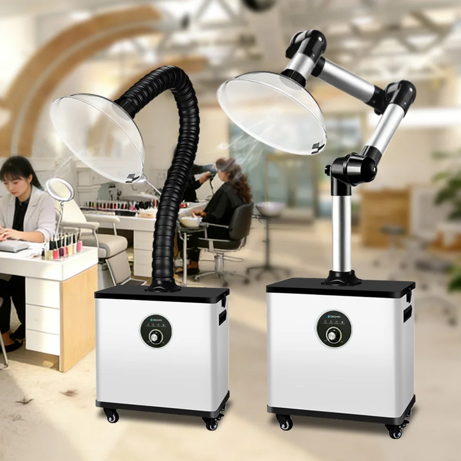 

Quiet New Beauty Salon Fume & Smoke Extractor With HEPA Filter 99.97% Efficiency