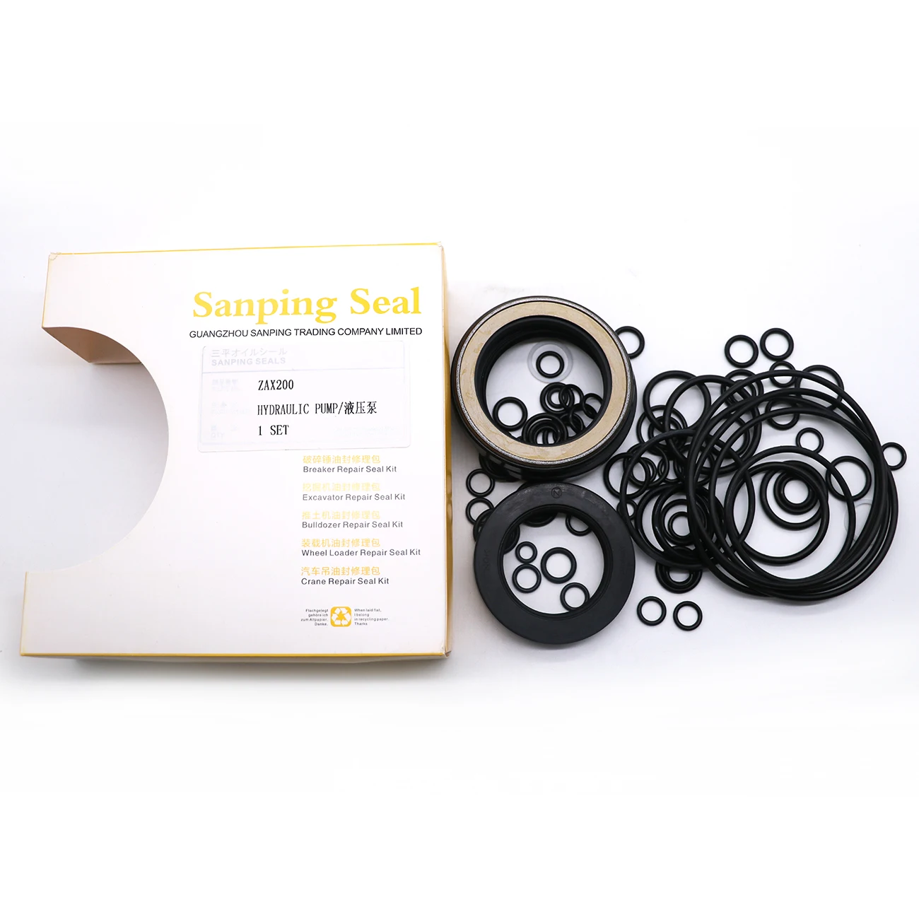 

EX200-5 EX220-5 ZAX200 AFTERMARKET Replacement Parts HPV102 Hydraulic Pump Seal KIT Main Pump Seal KIT Applicable to Excavator