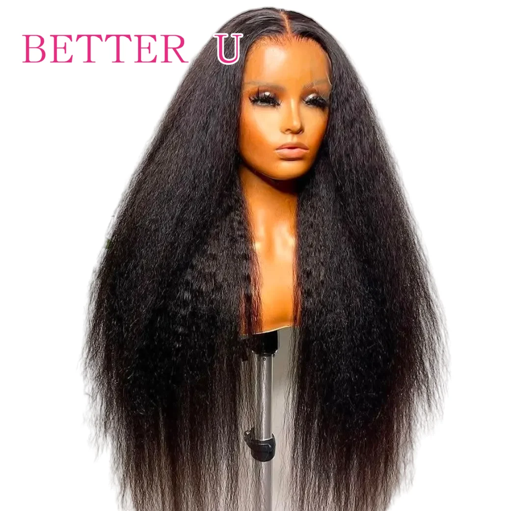 200% غريب مستقيم غلويليس باروكة من شعر طبيعي ريال HD الدانتيل شعر مستعار أمامي قبل نتف البرازيلي 4x4 5x5 HD الدانتيل إغلاق الباروكات للنساء