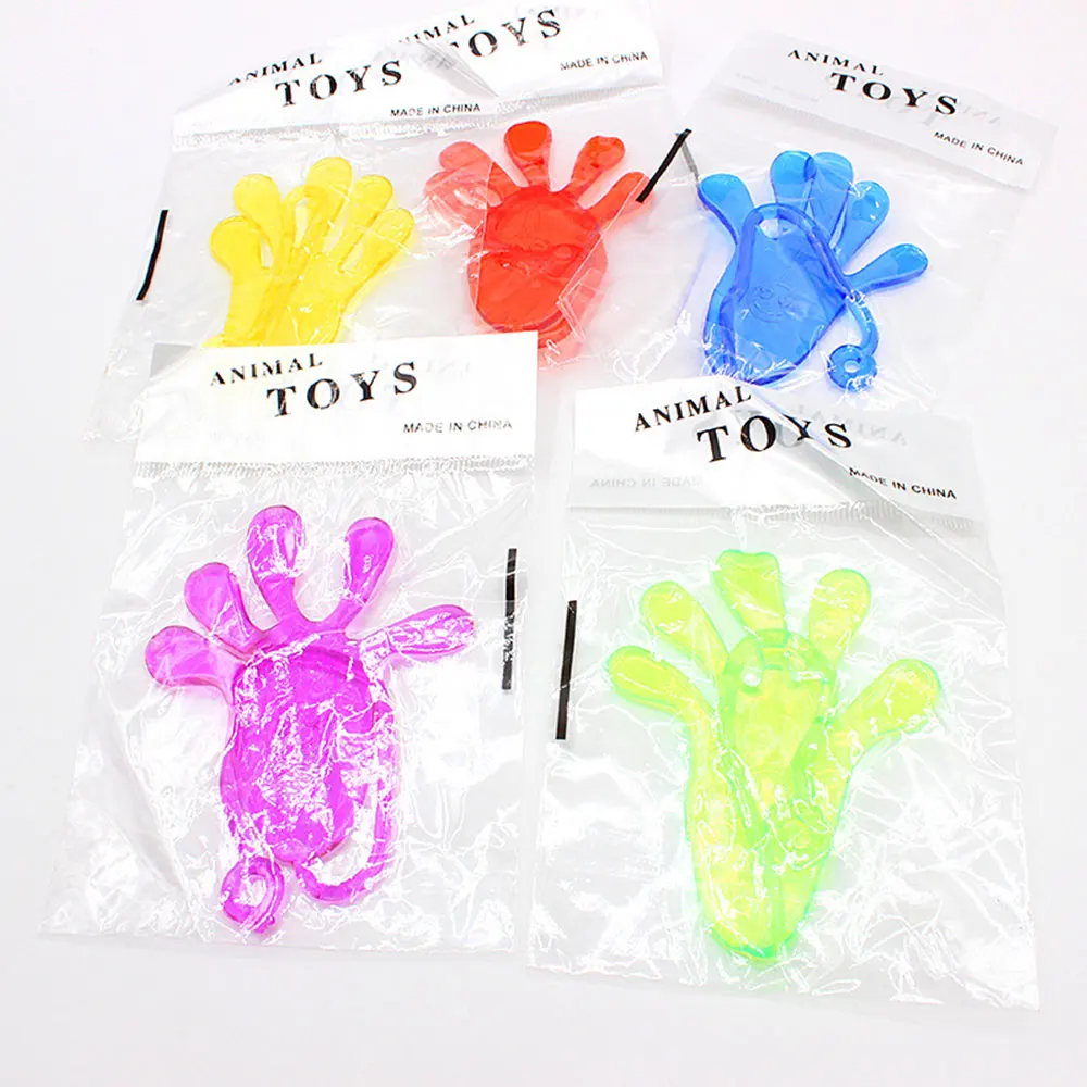 2/4/6PCS Children's Party Favors Fun And Stretchable Tricky Hands Toy Party Entertainment Adhesive Fun Climbing Toy