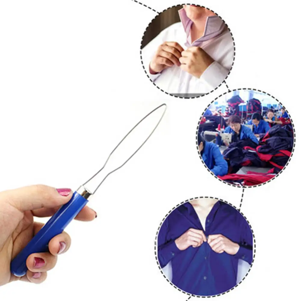 Hot Sale Clothes Shirts Pull One Hand Zipper Puller Helper Button Hook Assist Device Tool