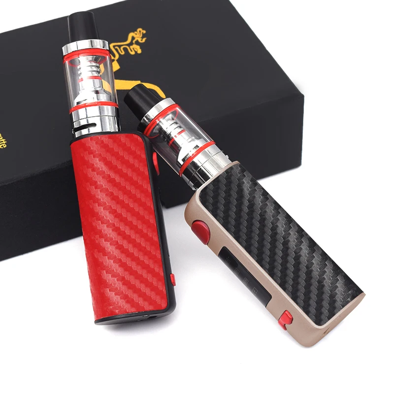 80W Vape 전자 담배 E 물 담뱃대 미니 기화기 Mech 상자 Mod 1800mah 연기 Vaping 스타터 키트 510 금속 바디 증기