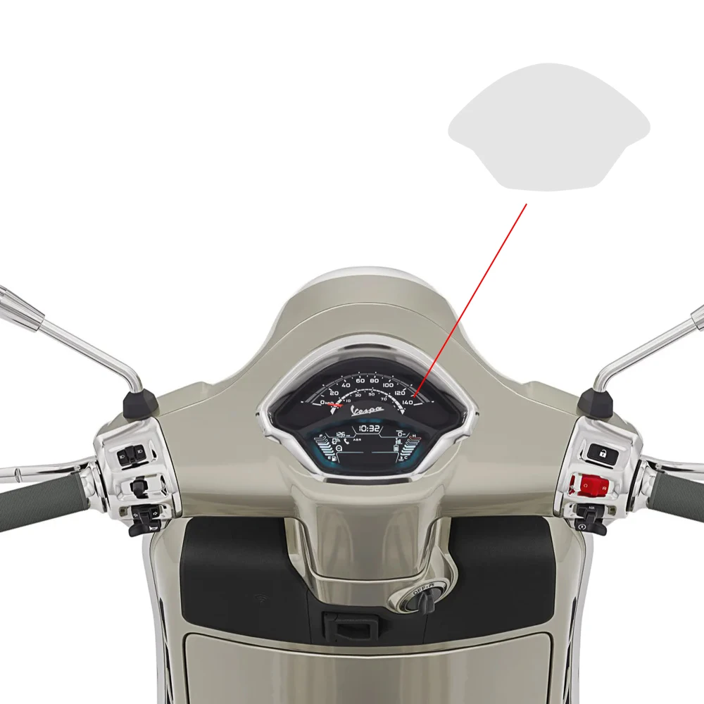 فيلم فانوس أمامي ليد للدراجات النارية ، غشاء واقي أمامي وخلفي من البولي يورثين الحراري ، غشاء واقي مدخن لـ VESPA GTS ، ملحقات الأجزاء ، GTS300 ،