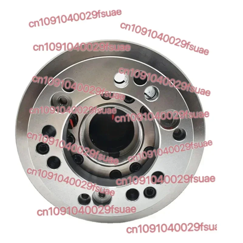 Hydraulic power chuck 6 inch/8/10/12/4/5 All-steel hollow three-jaw hydraulic