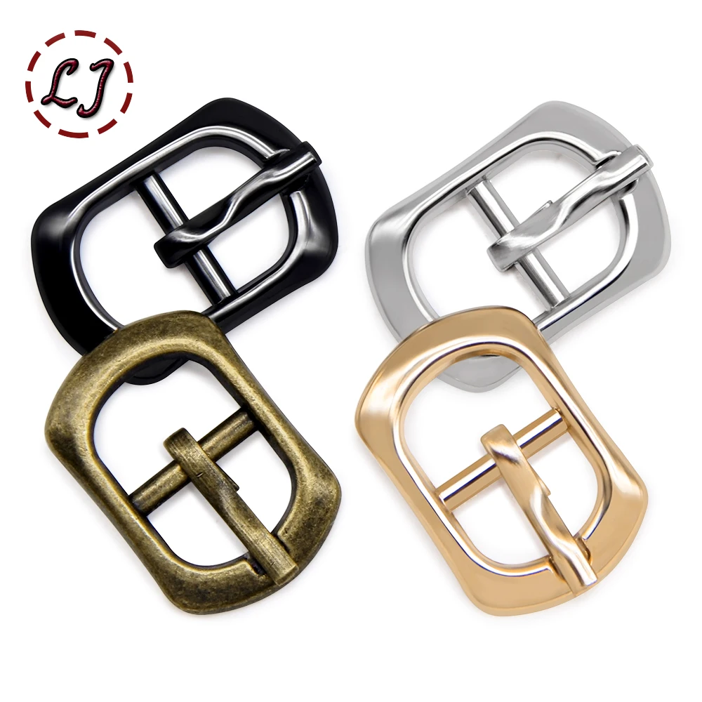 New 30pcs 10mm Silver Gold Bronze Small Metal Pin Buckles For Shoes Belt Garment Accessories Doll DIY Crafts Handmade Sewing