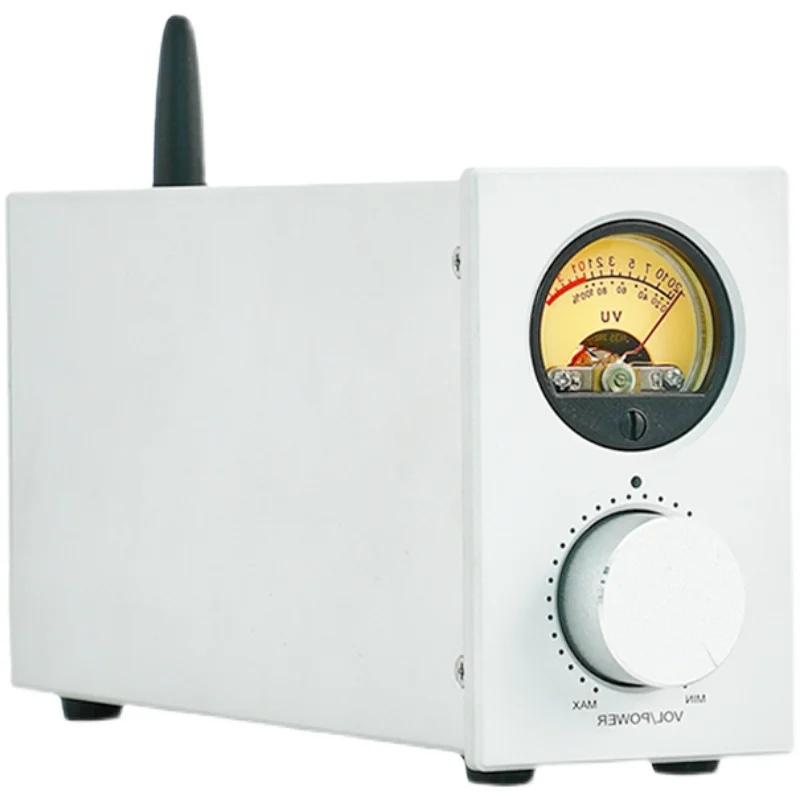 TPA3116 ثنائي القناة عالي الطاقة HiFi بلوتوث 5.1 مضخم الطاقة الرقمي 100 واط * 2 متر رئيس VU مضخم الصوت المنزلي #5