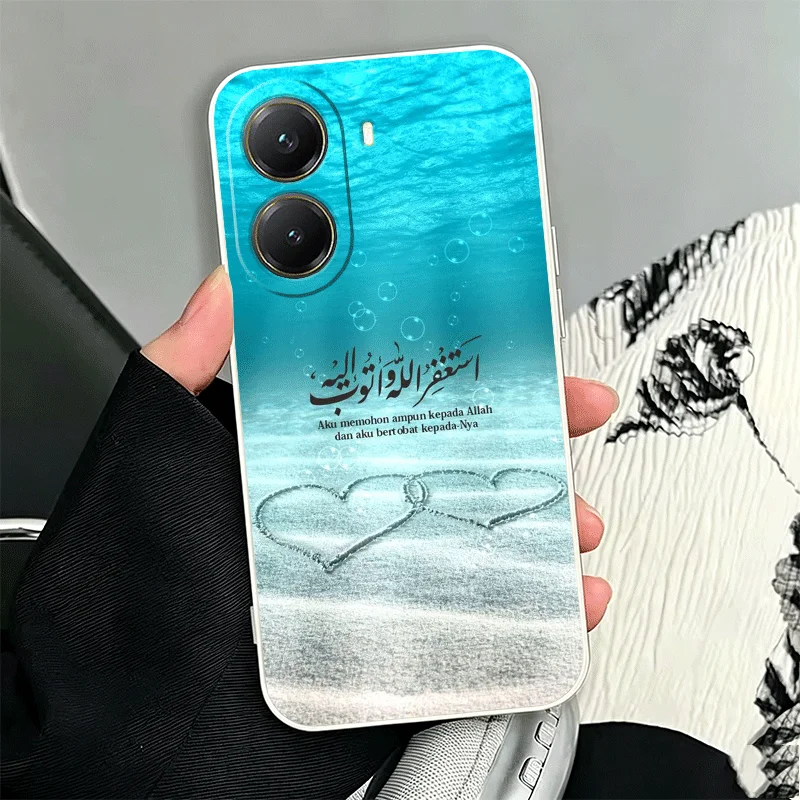 Arabic Islamic Muslim Quotes Soft Phone Case For Xiaomi Poco M8 X7 X8 Pro Max X6 X5 X3 F7 F8 Ultra M7 Redmi 15C 15 14C 13C 13 12 view 3