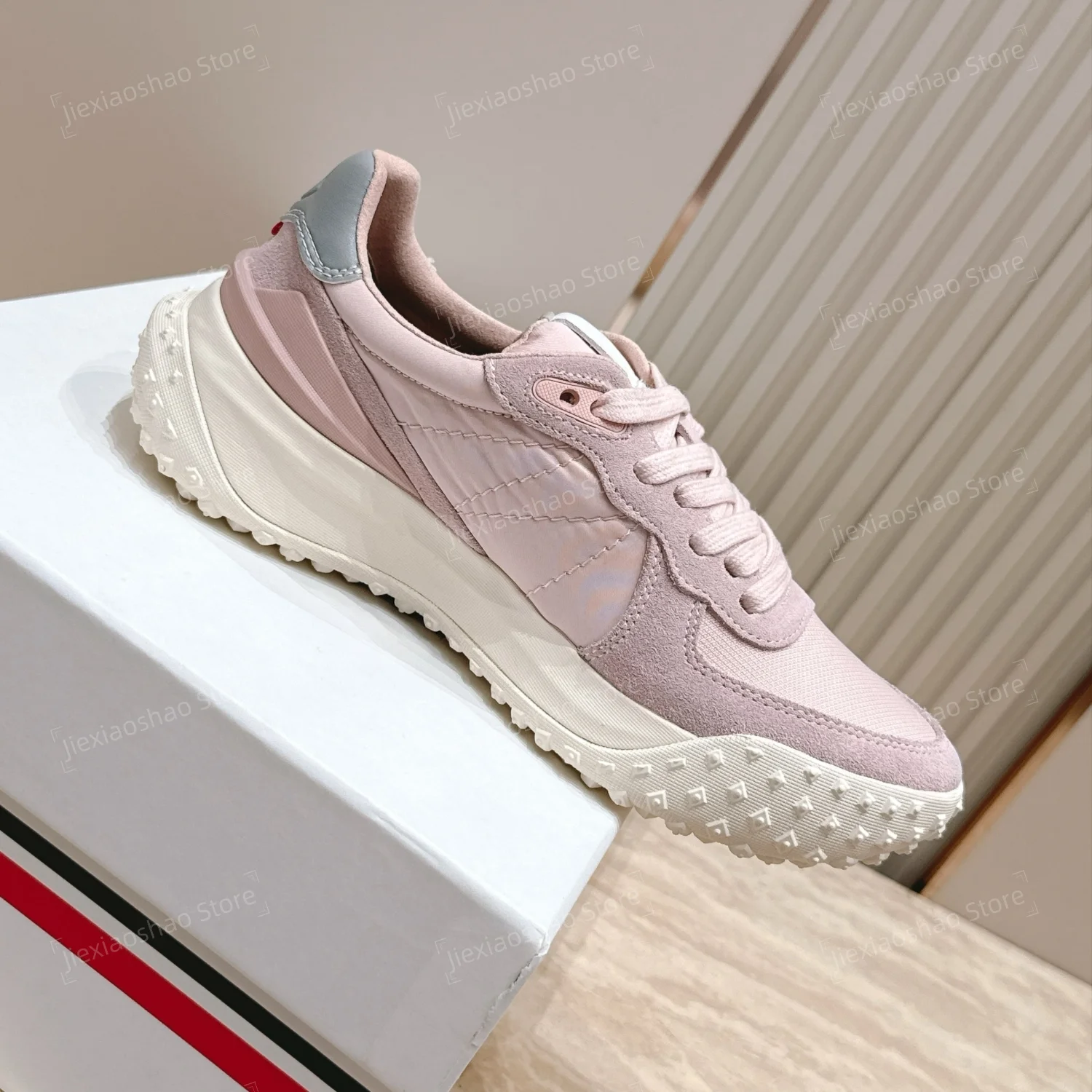 Newest Arrival Fabric Round-Toe Thick Sole Lace-Up Sneakers Shoes Casual Tennis Shoes For Men And Woman Zapatillas Botas Mujer