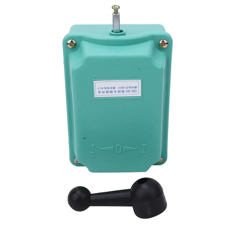 

Switch Forward Reverse Waterproof With Plastic Shell Handle QS-60 Electrical EquipmentQS-60
