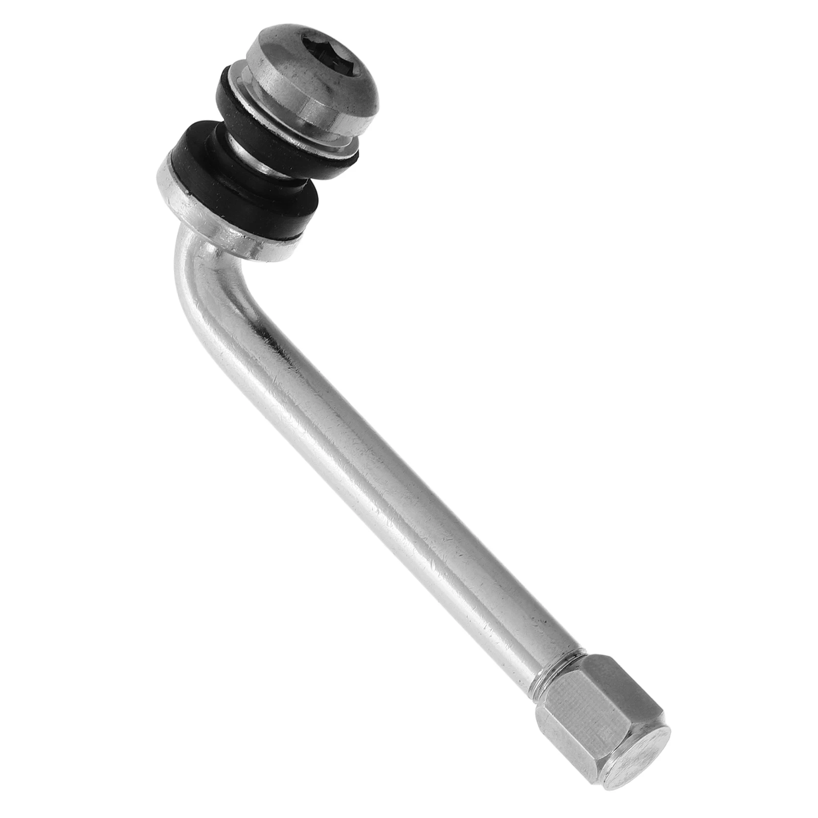 

90 Degree Extension Rod Short Design Adapter For Motorcycle Invisible Pressure Nozzle Tool Air Tire Valve Stem Extender With 90