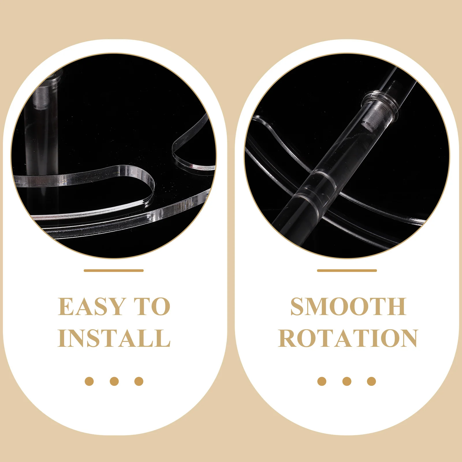 

Glasses Display Rack Acrylic Rotatable Sunglasses Organizer Eyeglass Holder Stand Sunglasses Holder Glasses Stand