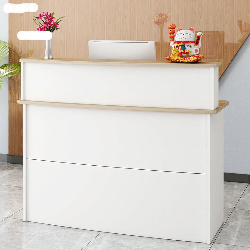 Company Reception Desks Modern Office Furniture Simple Cashier Counter Supermarket Bar For Beauty Salon