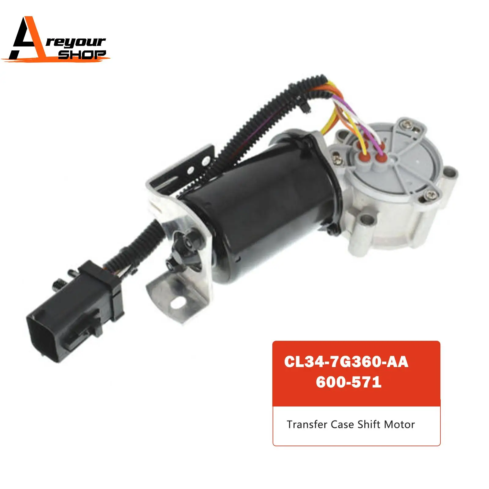 

Transfer Case Shift Actuator Motor for Ford F150 Expedition CL34-7G360-AA 4WD