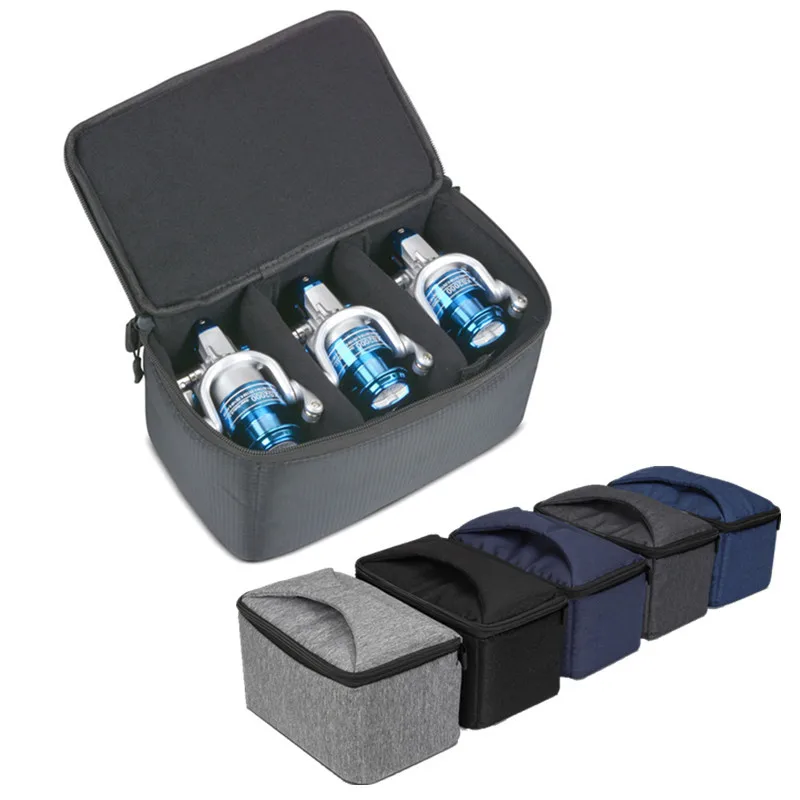 Защитная сумка для хранения рыболовной катушки, чехол для спиннинга, рыболовные катушки, рыболовная сумка, рыболовные аксессуары, хранение рыболовных снастей Защитная сумка для хранения рыболовной катушки, чехол для спиннинга, рыболовные катушки, рыболовная сумка, рыболовные аксессуары, хранение рыболовных снастей