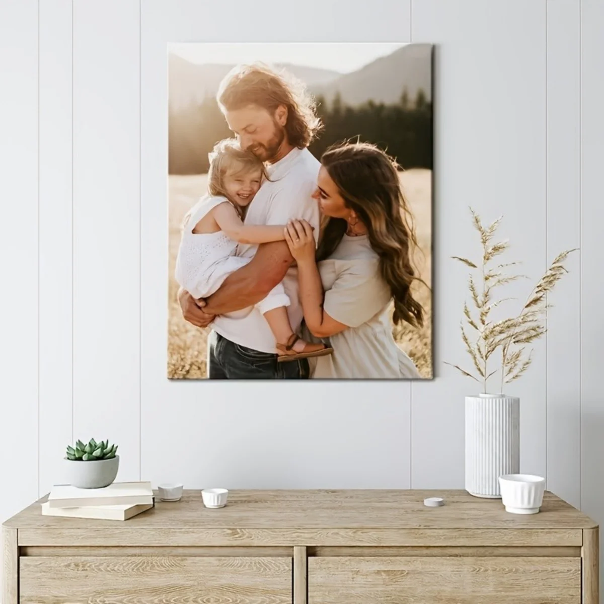 Custom Photo Canvas Prints – Suitable for Living Room, Bedroom, and Office Decor – Gifts for Weddings, Anniversaries, and Family image 6