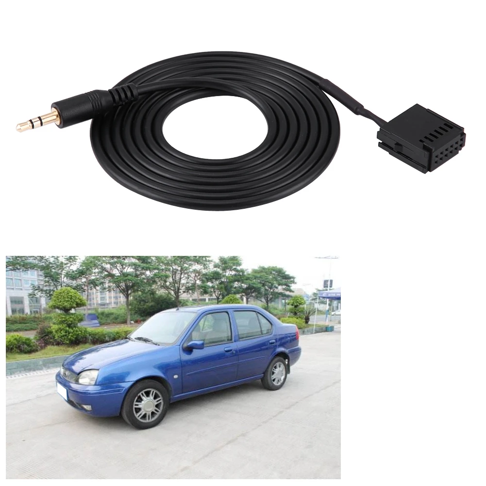 cabo-adaptador-auxiliar-de-Audio-para-carro-para-ford-6000cd-mondeo-fiesta-com-ferramenta-de-remocao-de-cd