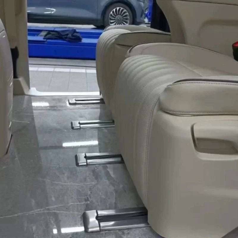 Car Seat Rail Decor Bright Strip Anti-scratch Slide Track Protector Door Sill Threshold Strip Tools For VOYAH Dreamer 2024-2025