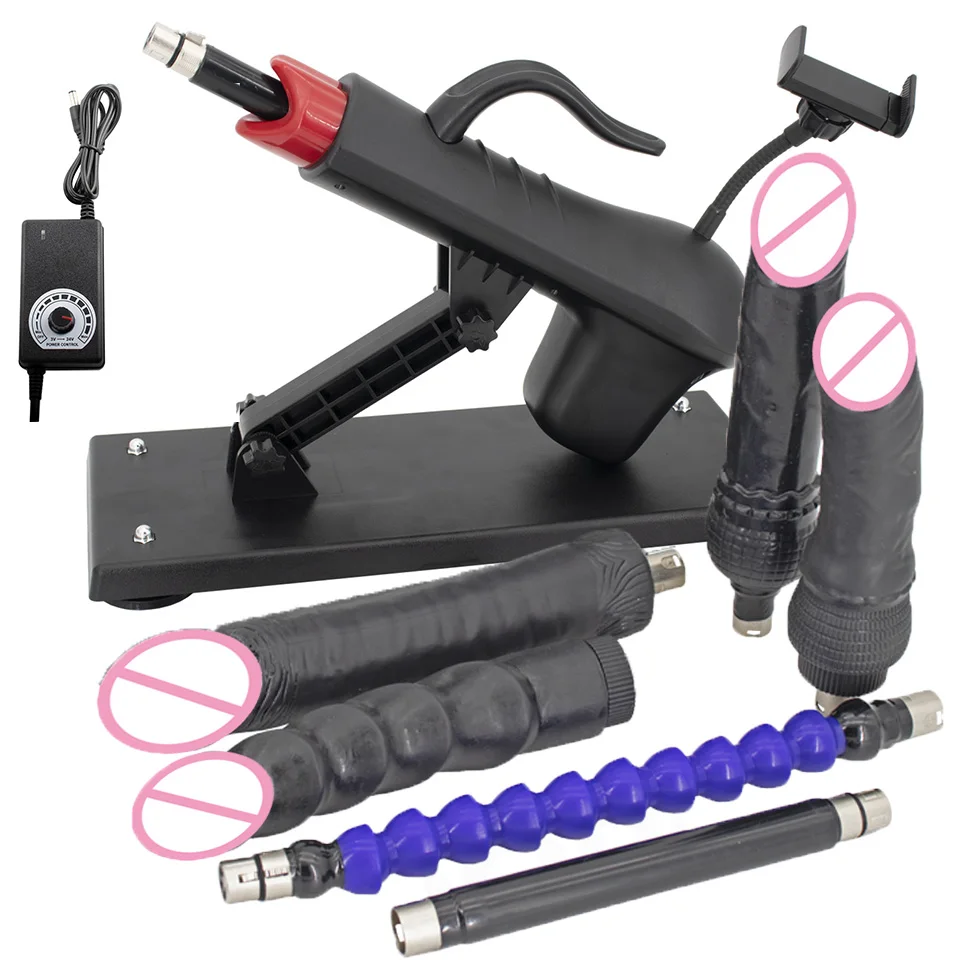 FREDORCH A3SS Automatic Retractable Sex Machine with kinds of Dildo Sex toys, Male and Female Masturbation Pump Gun Sex Product