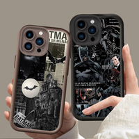 Luxury Marvel Batman Phone Case For iPhone 16E SE4 16 15 14 13 12 11 Pro Max X XS X S Max XR SE 2020 7 8 Soft Silicone Cover