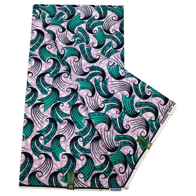 Nowy Wosk Afrykański Holland Fabrics Ankara Style Wysokiej Jakości 6 Jardów na Sukienkę Imprezową Afrykański Wzór Holland Hollandstextil