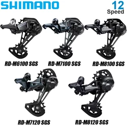 SHIMANO DEORE M6100 SLX M7100 M7120 XT M8100 M8120 12 Speed Rear Derailleur SHADOW RD 45T 51T Original Bike Parts