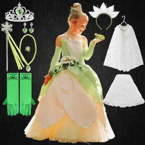 Vestido De Tiana La Princesa Y El Sapo AliExpress