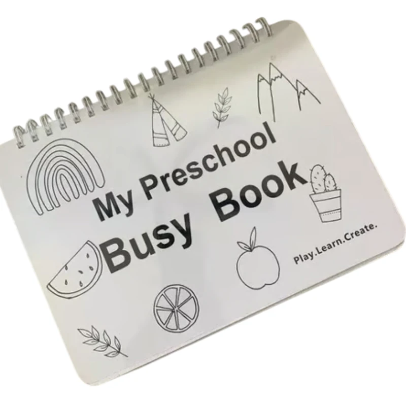 New Children's Growth Record My Preschool Busy Book