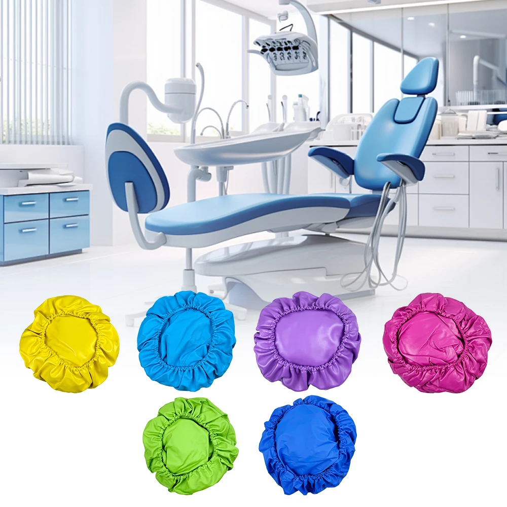 4Pcs/set Waterproof Dustproof Dental Unit Chair Seat Cover Elastic  Dental Chair Cover Dentist Stool Pillow Cover Protector