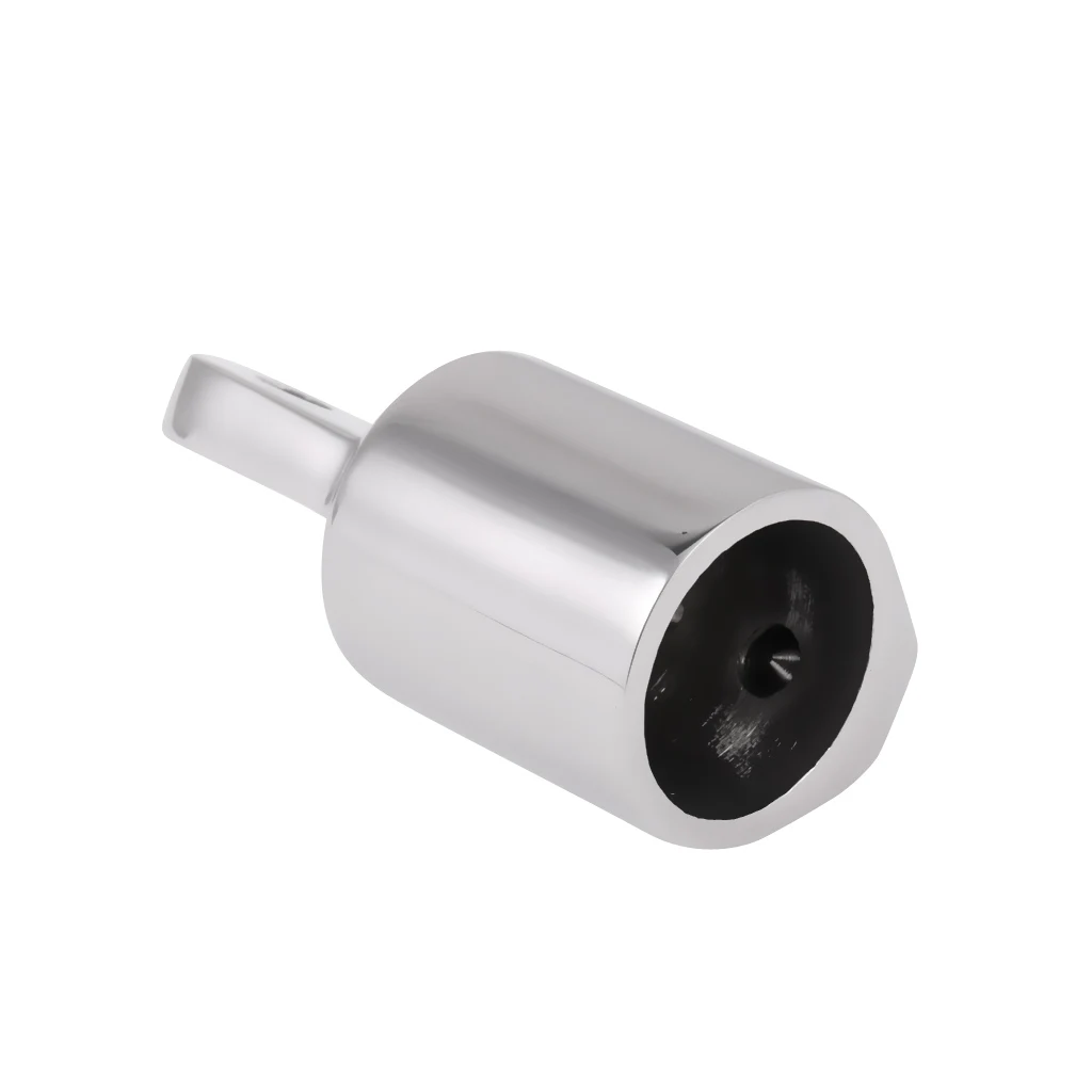 

2 Pieces Marine Stainless Steel Eye End Cap Bimini Top Fitting Hardware 22mm