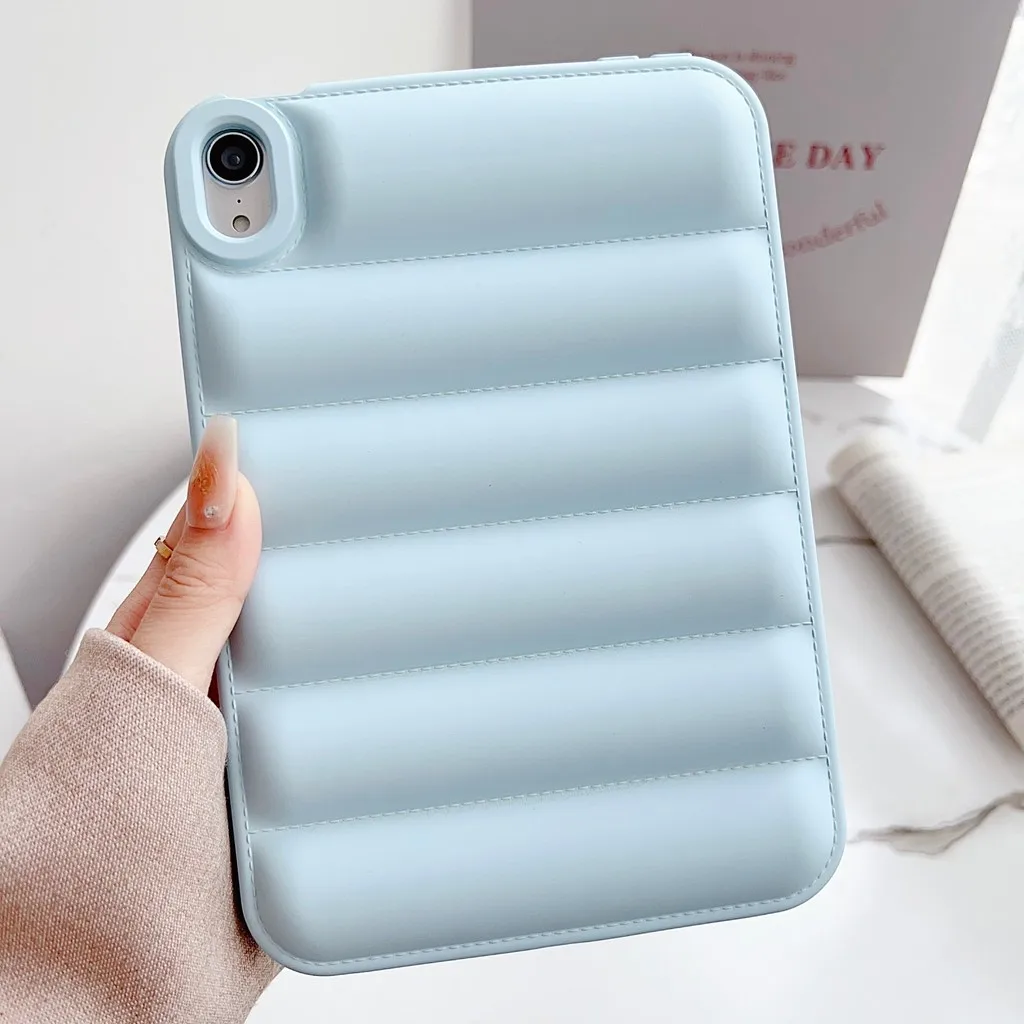 

Soft Tablet Case For iPad Mini A17 Pro Mini7 Mini6 Mini5 Mini4 Mini 7 6 5 4 Anti-fall Soft Silicone Full Protective Cover