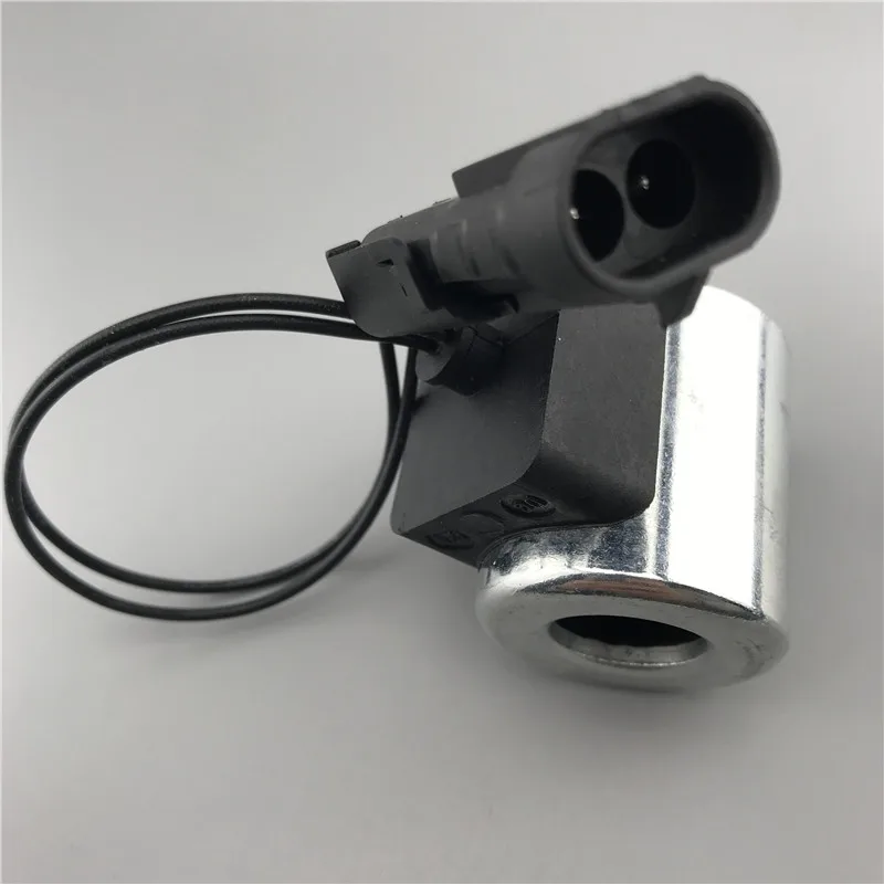 Excavator Accessories Yuchai 65/75-8 Pilot Safety Lock Solenoid Valve Pengpu 60 Longgong 85 DC24V DC12V