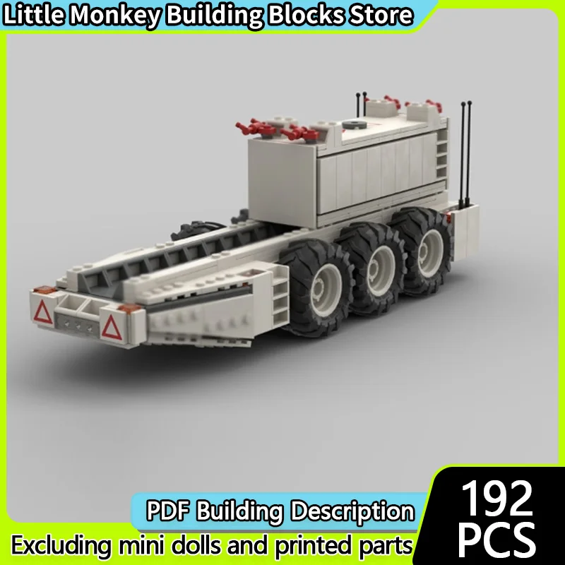 

City Car Model MOC Building Bricks Classic Mining Water Tank Modular Technology Children Holiday Gifts Assemble Toys Suit