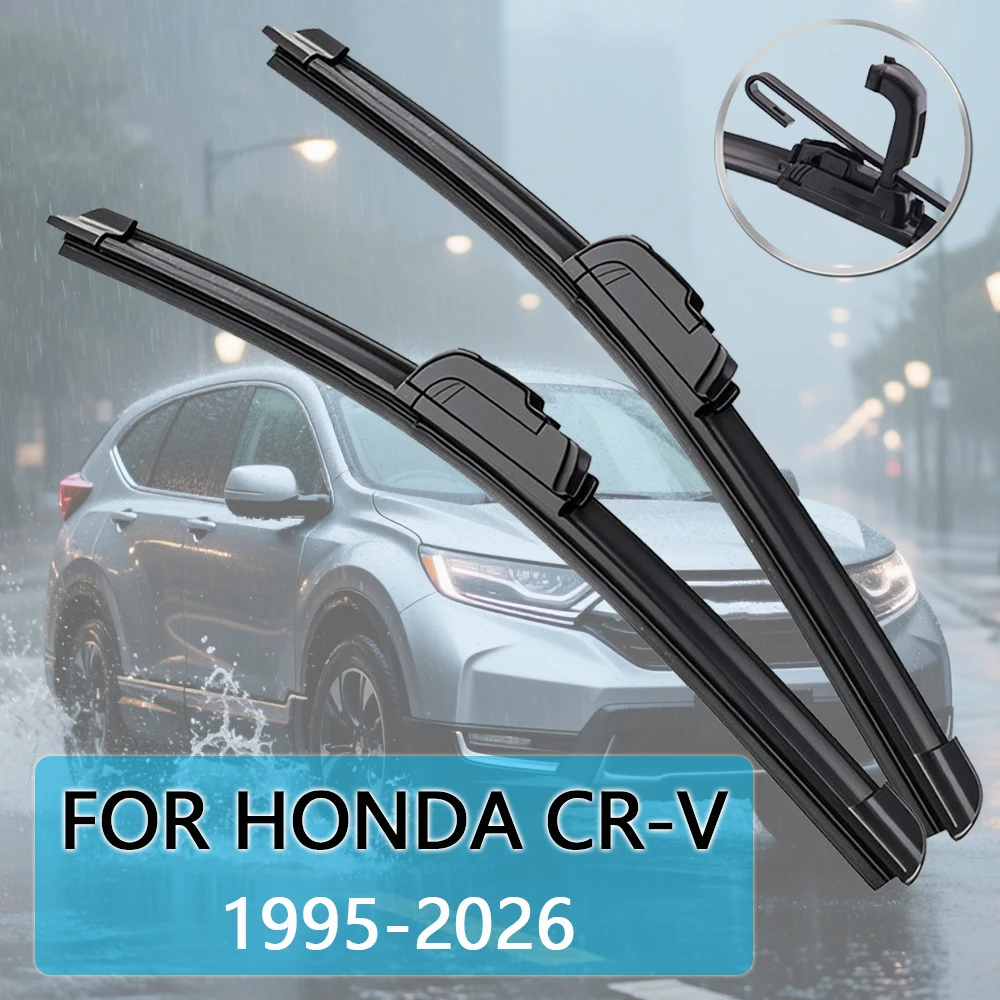 

For Honda CR-V(MK1 MK2 MK3 MK4 RW RS) 1995-2026 Car Wiper Front Wiper Blades Front Windscreen Auto Accessories KOSOO Wipers