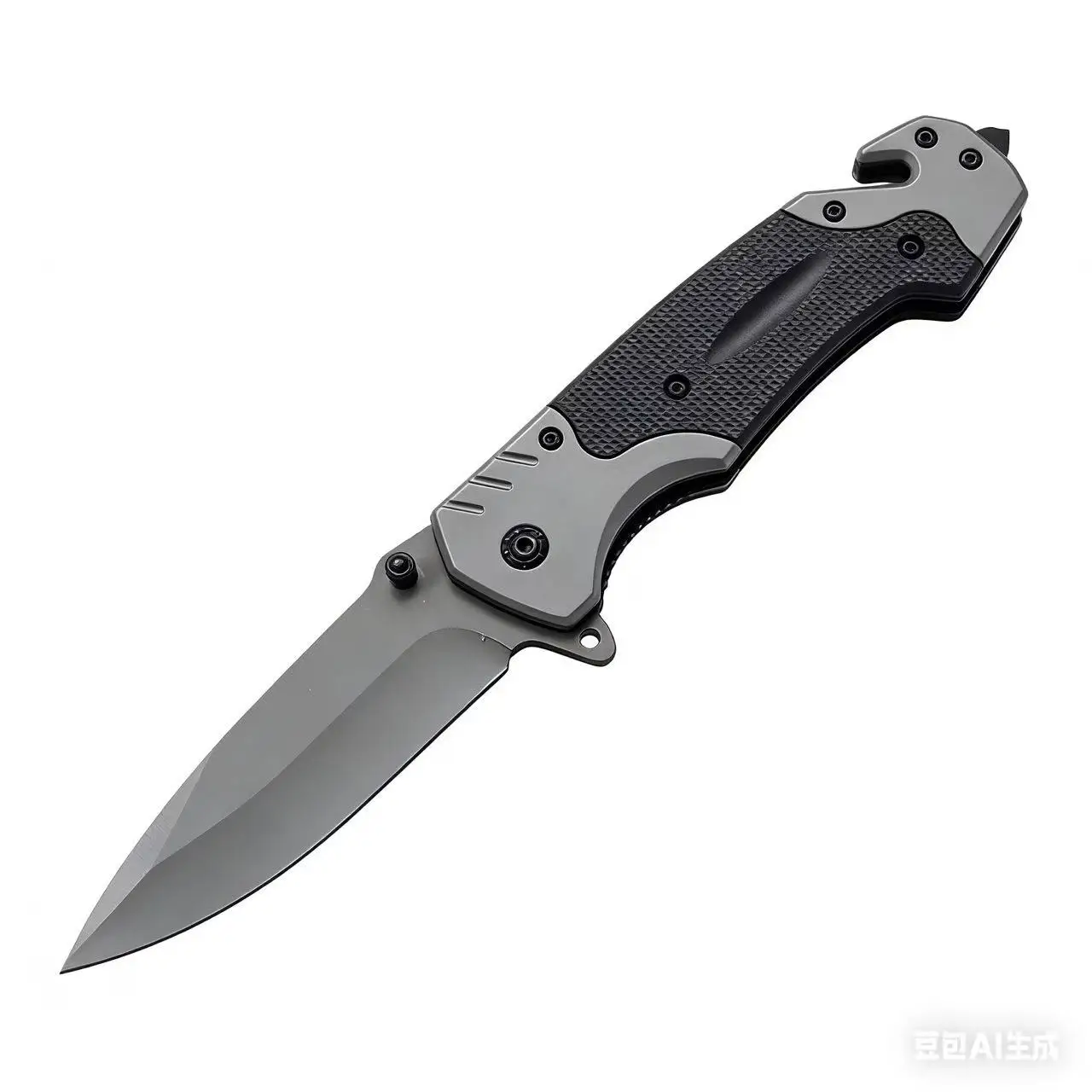 Tragbares EDC-Klappmesser mit rutschfestem Griff, Schneidwerkzeug aus Edelstahl für Camping, Wandern, Angeln, Outdoor, Überleben, Hausgebrauch