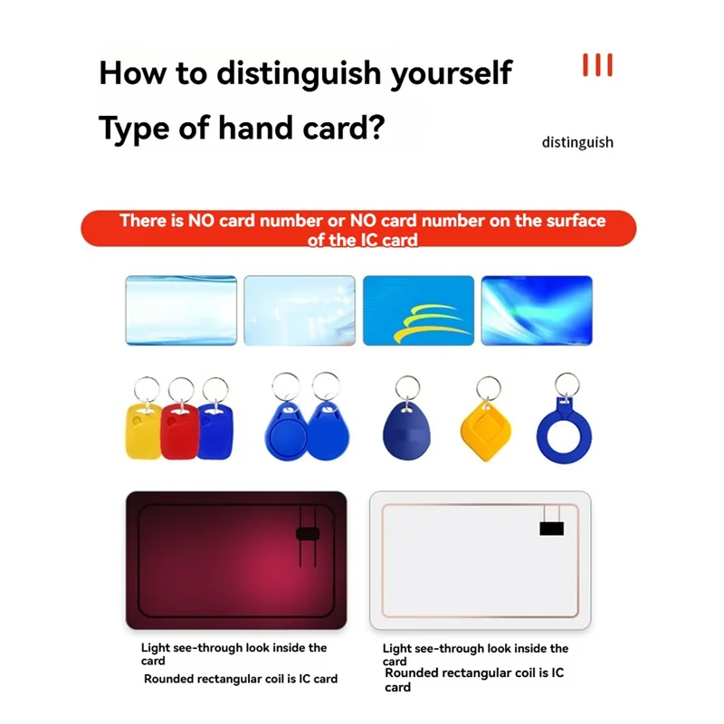 CEA 125Khz RFID Card Reader +1 Keyfobs Kit Copier Writer Duplicator Programmer ID Card Copy EM4305 T5577 Each Writable Tags