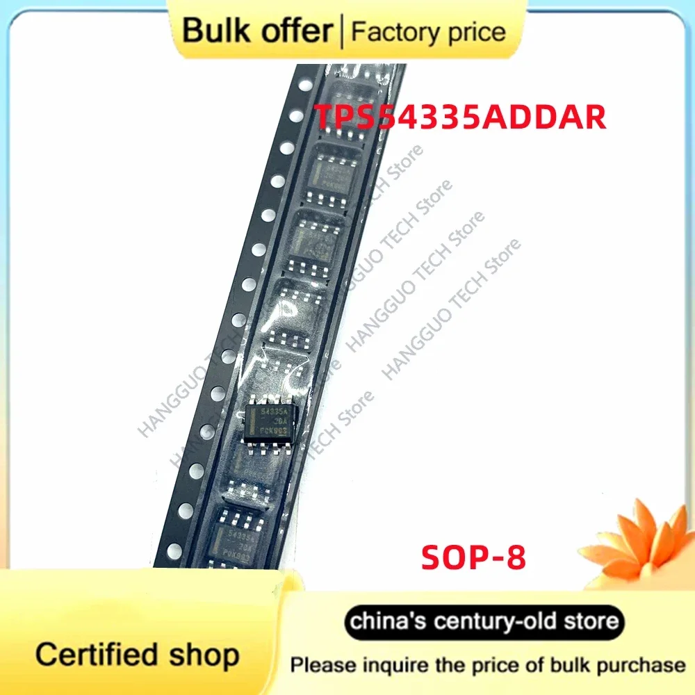 

2-5PCS/Lot Brand new original TPS54335ADDAR TPS54335A 54335A patch SOP8 synchronous buck converter chip