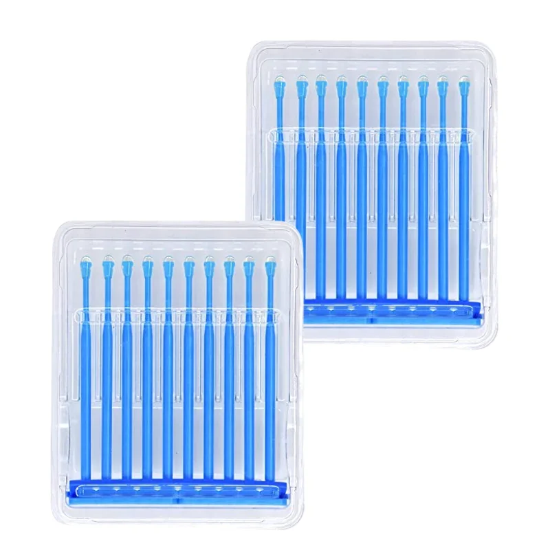 20pcs/box Dental Adhesive Tip Applicator for Tooth Crown Disposable Bonding Rod For Dental Restoration Porcelain Veneer