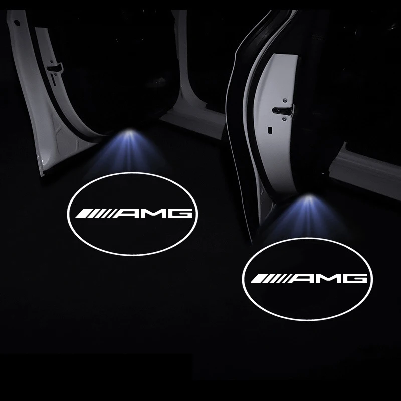 

LED Car Welcome Light with car Logo Projector Easy Installation For Mercedes-Benz C450 C180 C200 C220 C250 C300 C400 C-Klasse