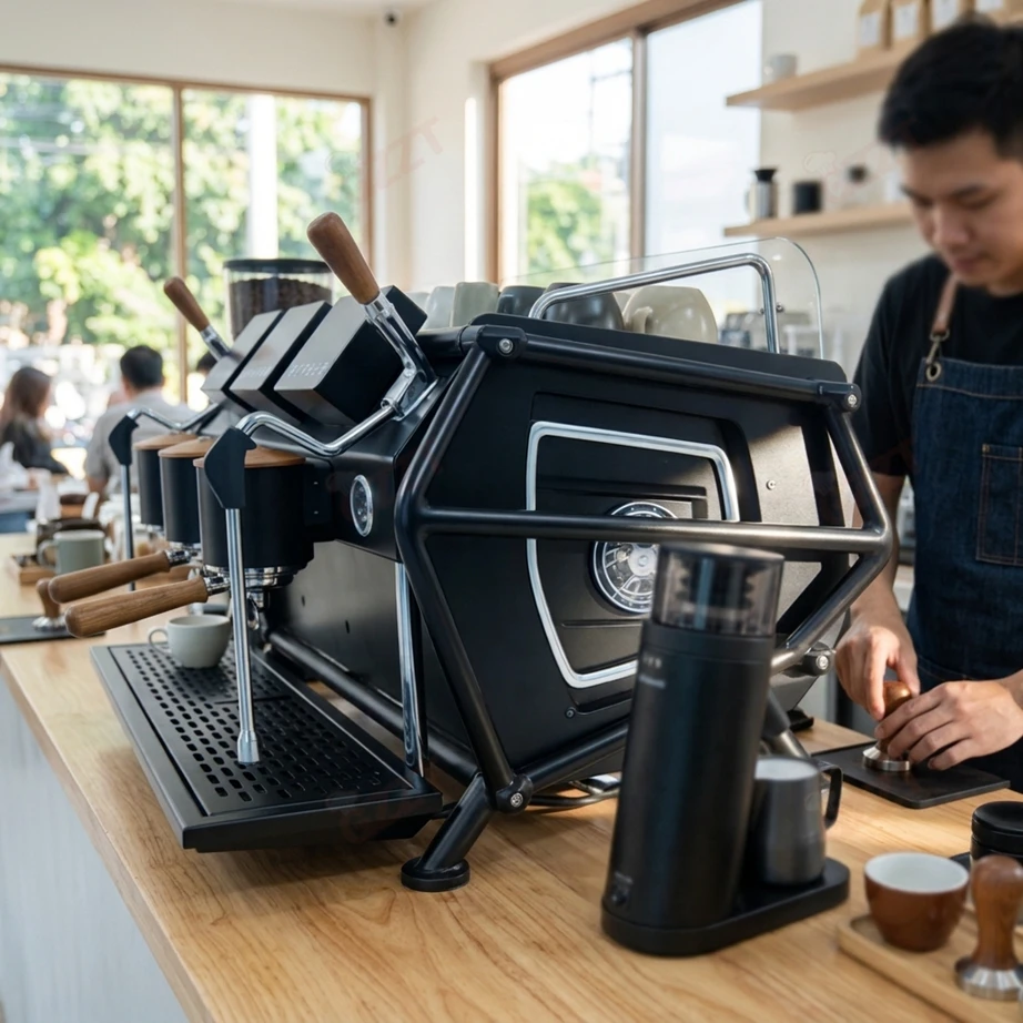 Profesjonalny ekspres do kawy  – Commercial Coffee Machine 3 Group recenzja i cena